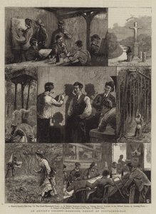 Una colonia di artisti, Barbizon, Foresta di Fontainebleau
